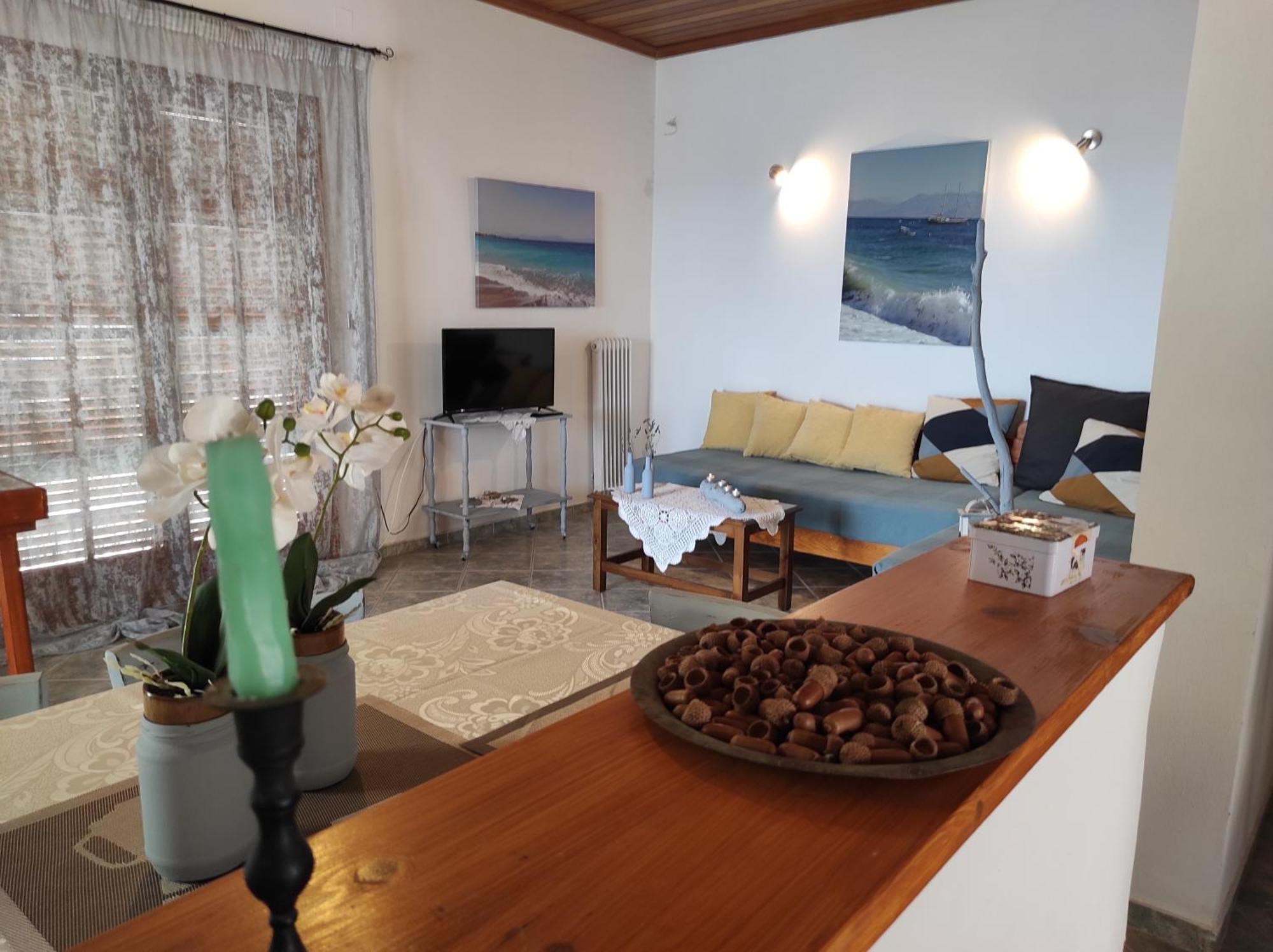 Tas Millstone Seaside House Villa Marathias  Exteriör bild